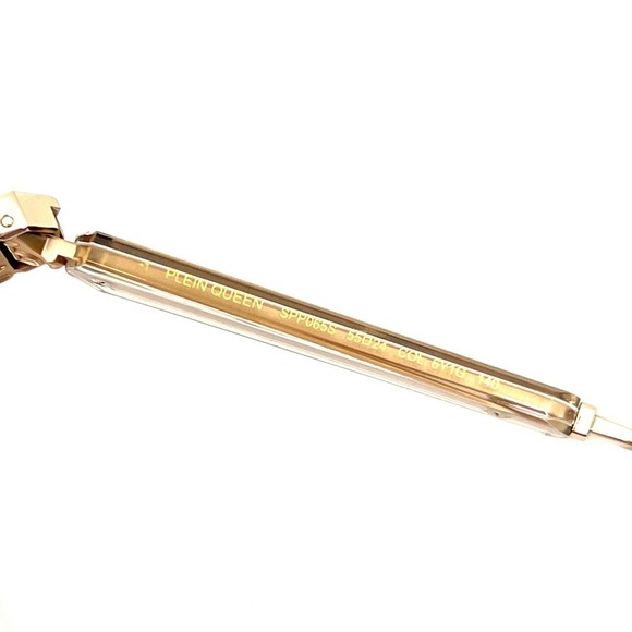 NEW!!! PHILIPP PLEIN Sunglasses Queen SPP065S Col.6Y1G Authentic - Picture 10 of 12